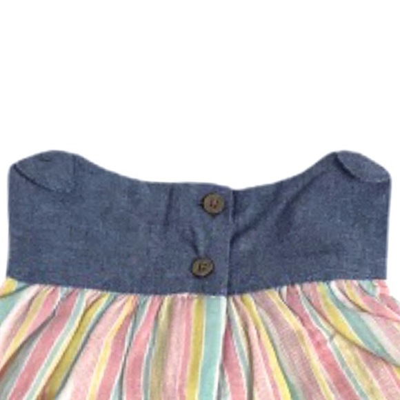 NWT Striped Dress, Blue Shorts & Headband Outfit - Picture 10 of 12